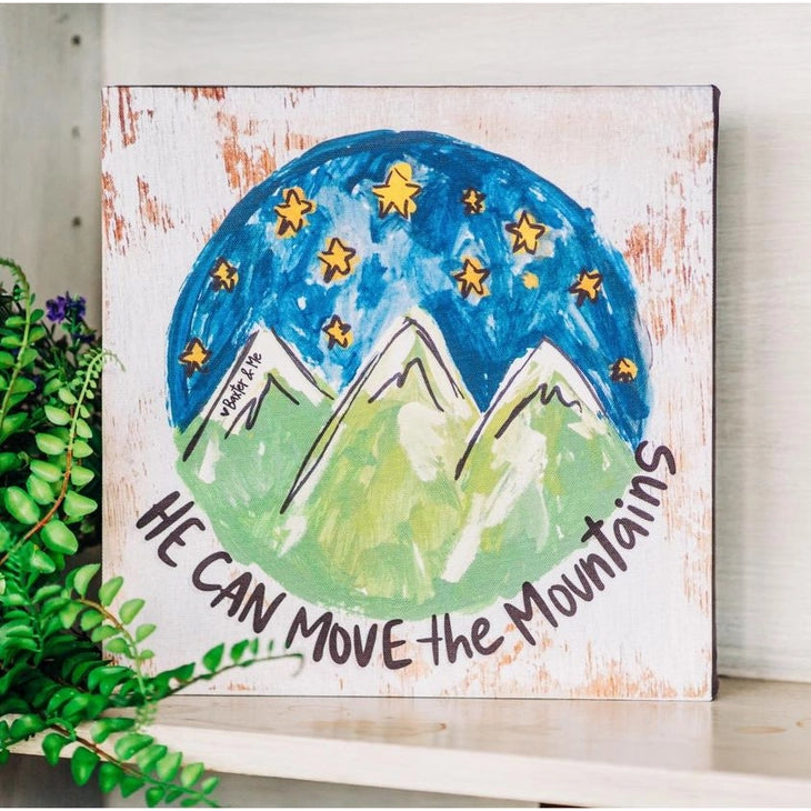 Move The Mountains - Wrapped Canvas