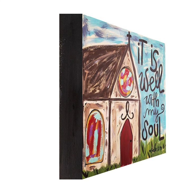 It Is Well - Wrapped Canvas