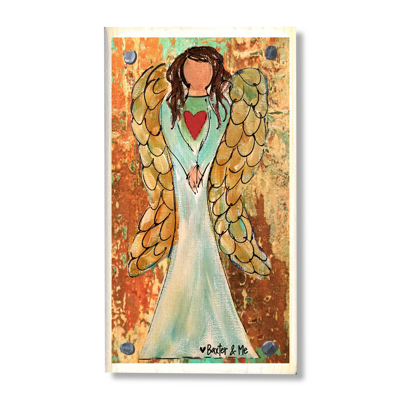 Angel Happy Block