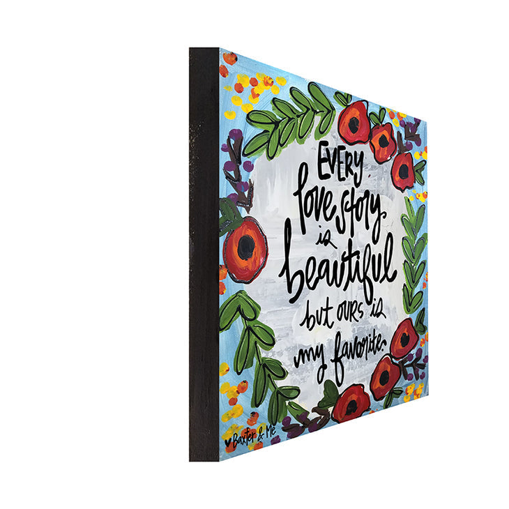 Love Story - Wrapped Canvas