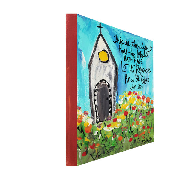 This Is The Day - Wrapped Canvas