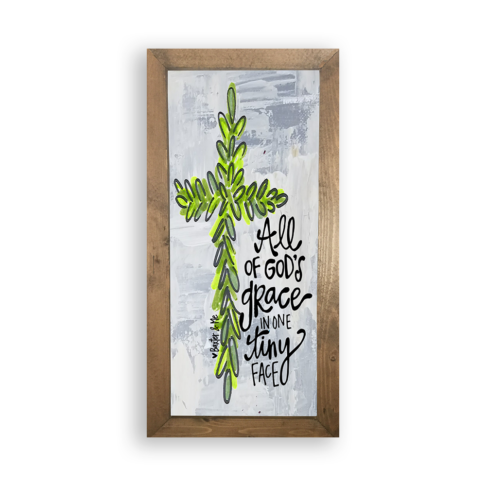 All Of God's Grace - Framed Art