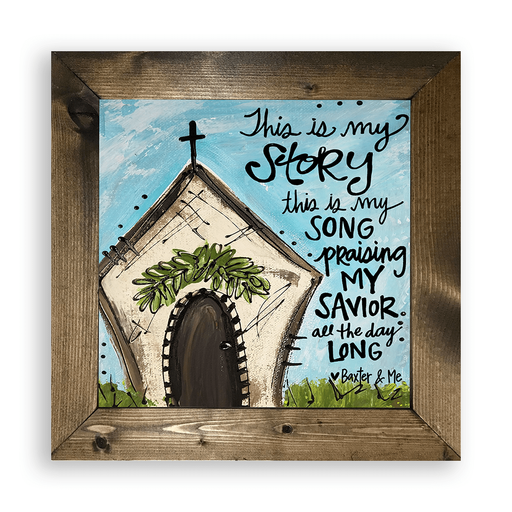 This Is My Story - Framed Art