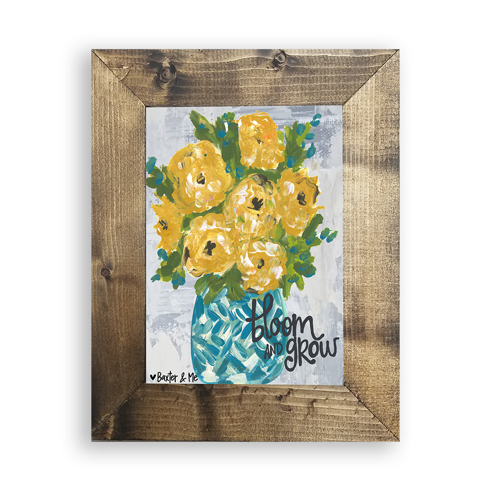 Bloom & Grow - Framed Art