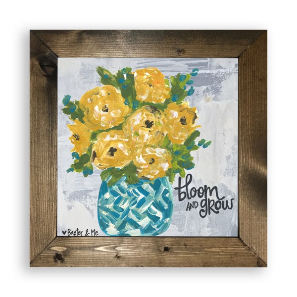 Bloom & Grow - Framed Art