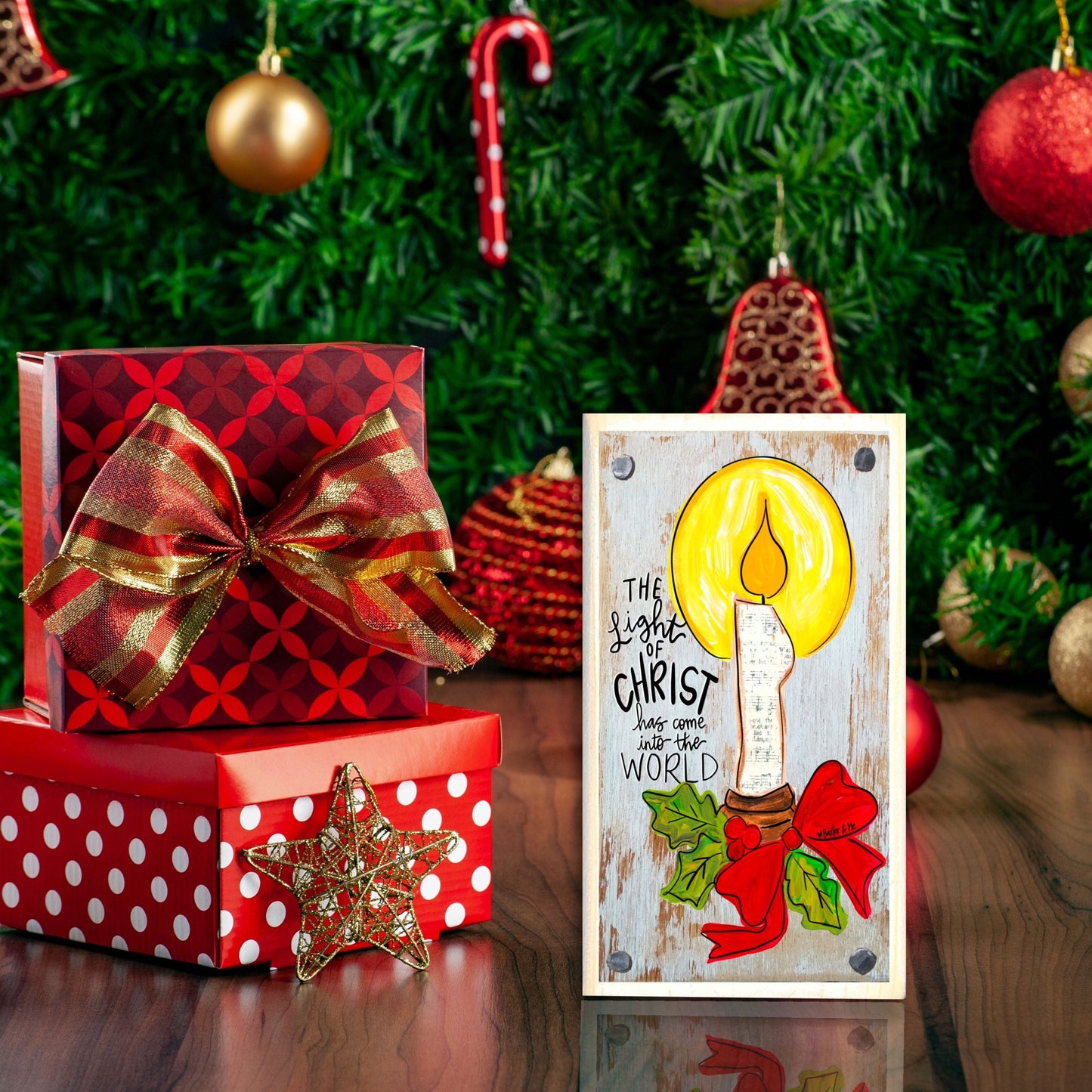 Light of Christ Happy Block