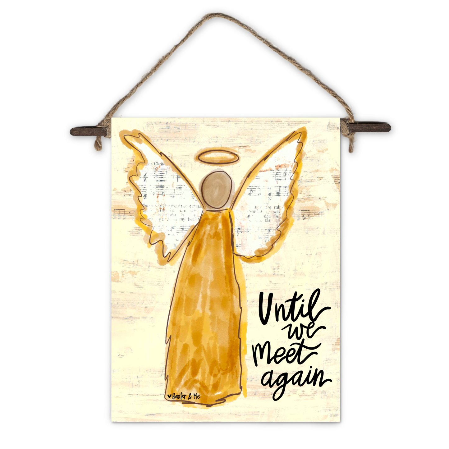 Until We Meet Again Mini Wall Hanging