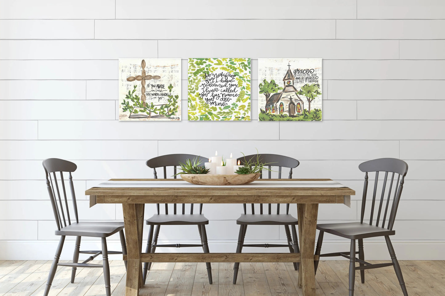 Abide in Me Wall Decor