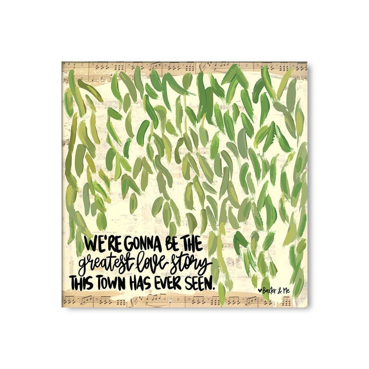 Greatest Love Story - Wrapped Canvas