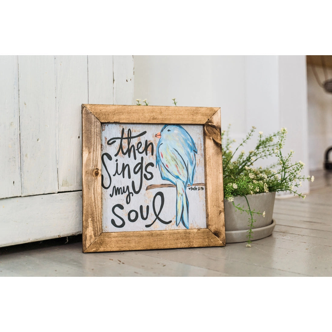 Then Sings My Soul - Framed Art
