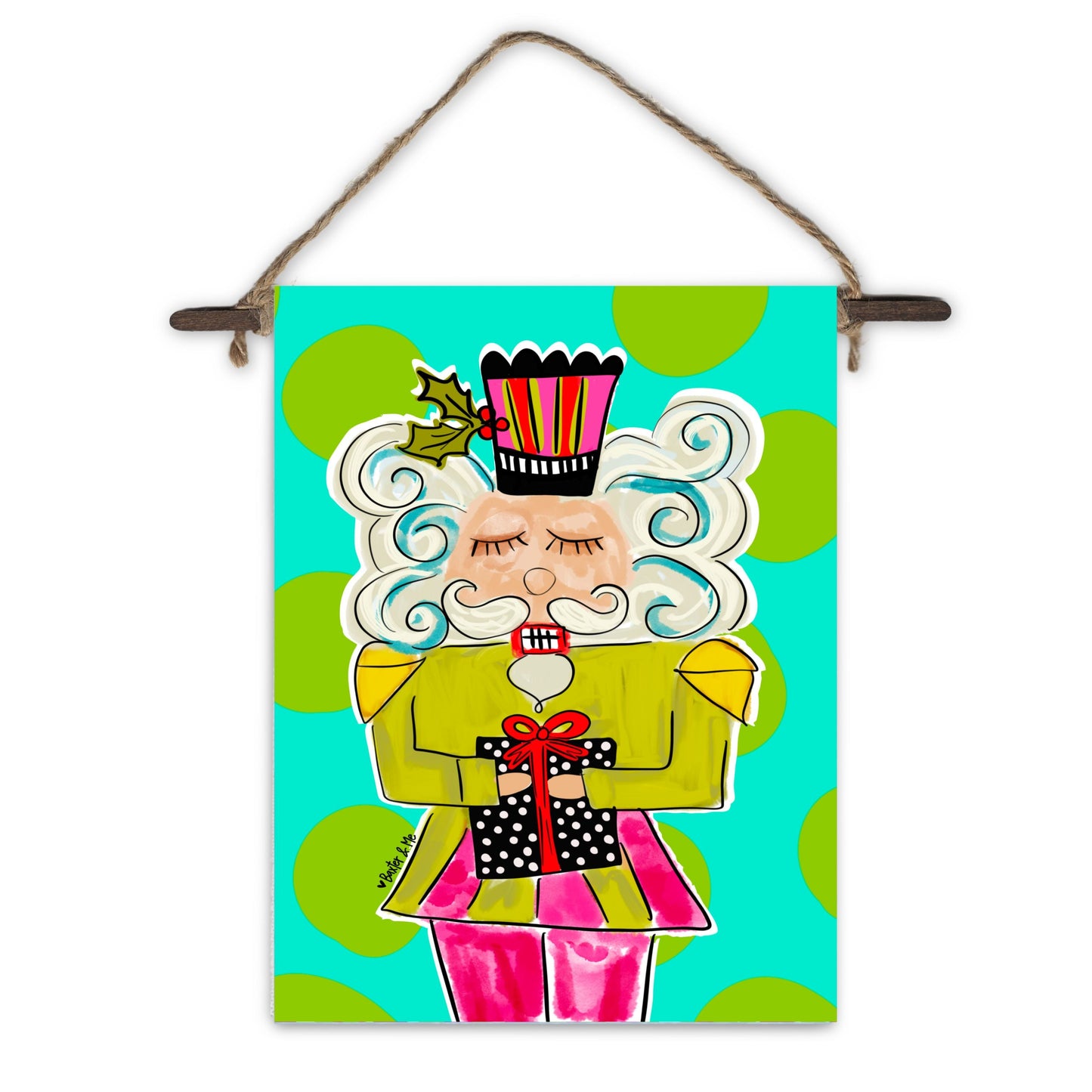 Funky Nutcracker Mini Wall Hanging