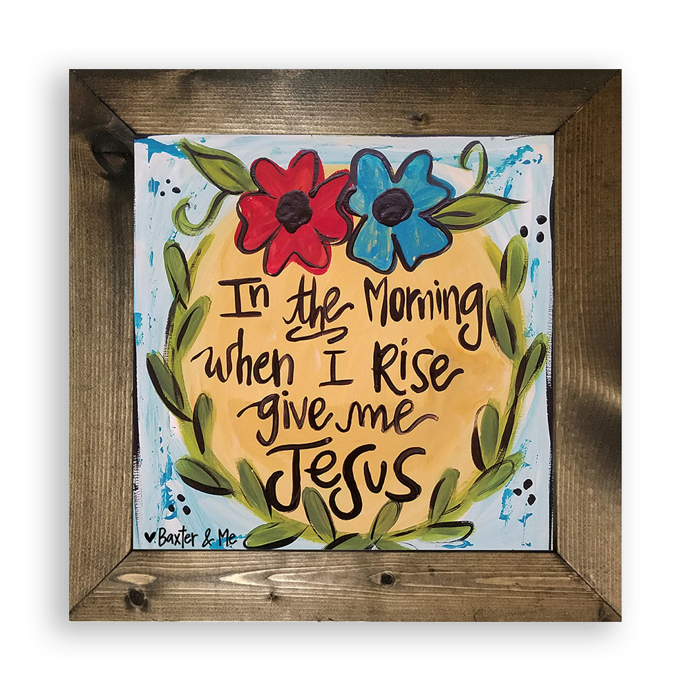 In The Morning - Framed Art