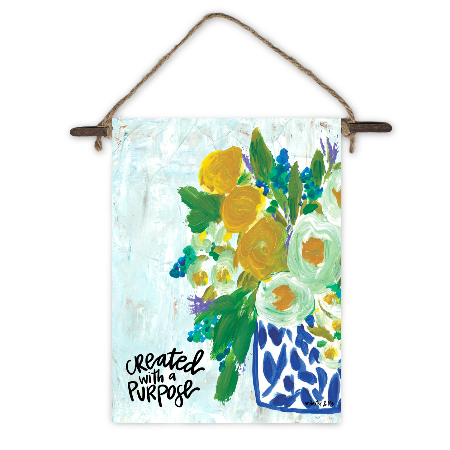 Created with a Purpose Mini Wall Hanging