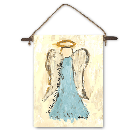 In Christ No Goodbyes Mini Wall Hanging