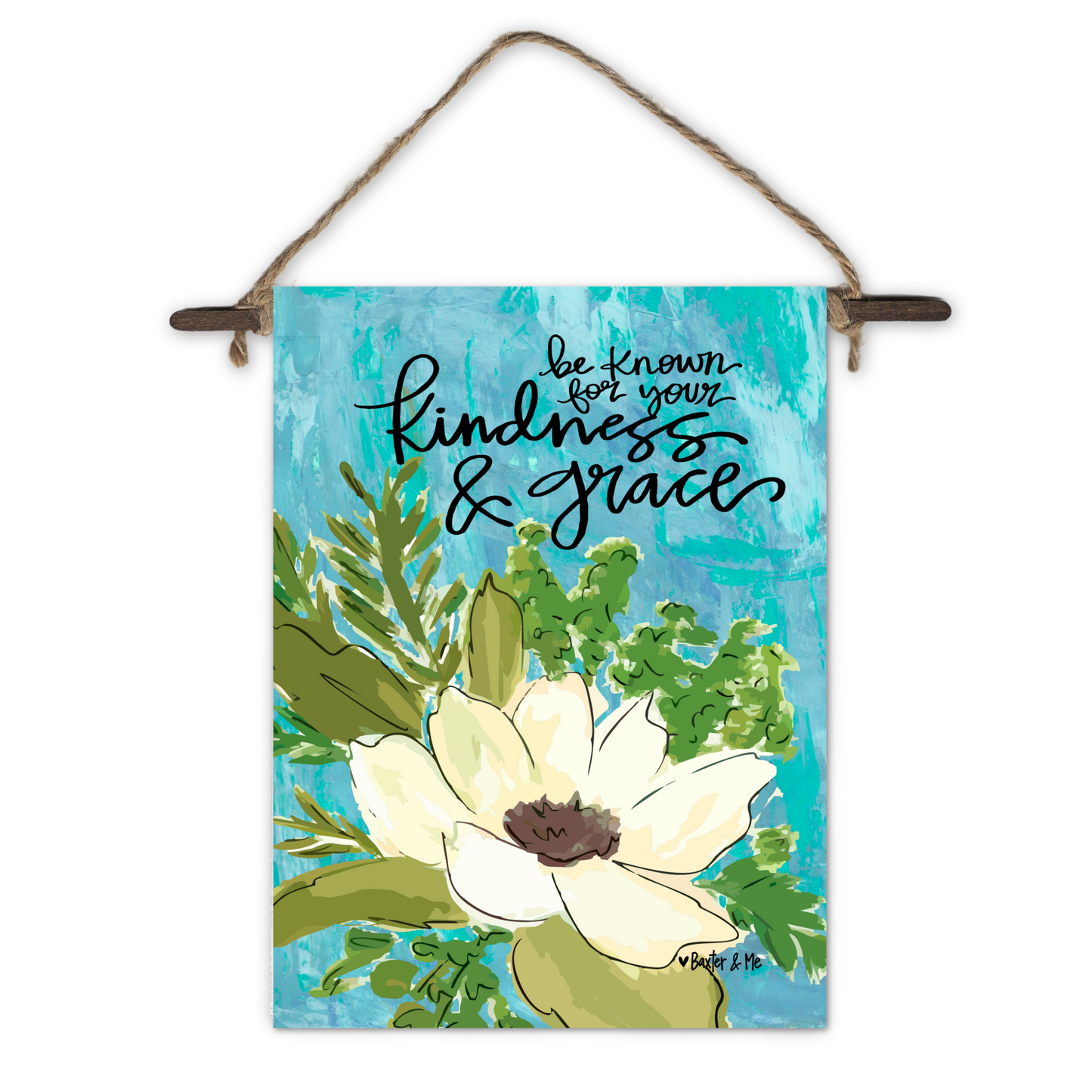 Kindness & Grace Mini Wall Hanging