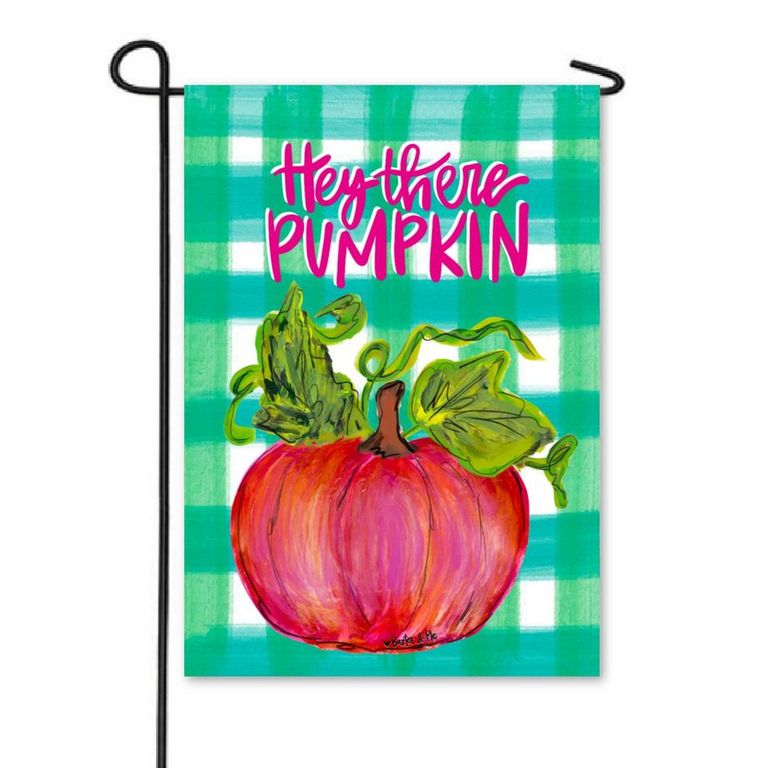 Hey There Pumpkin Garden Flag