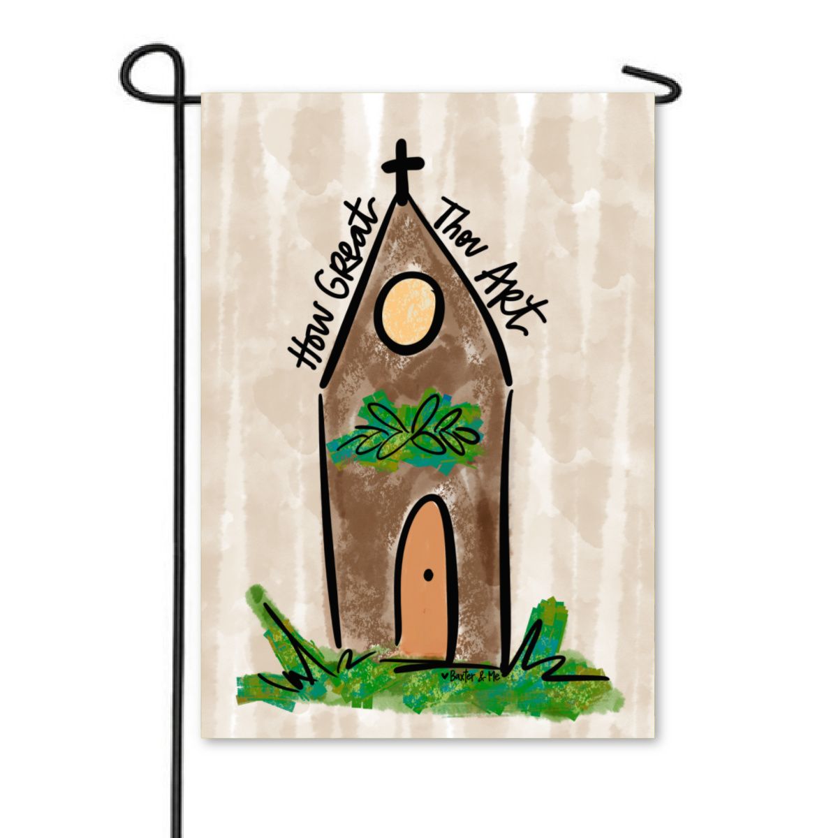 How Great Thou Art Garden Flag