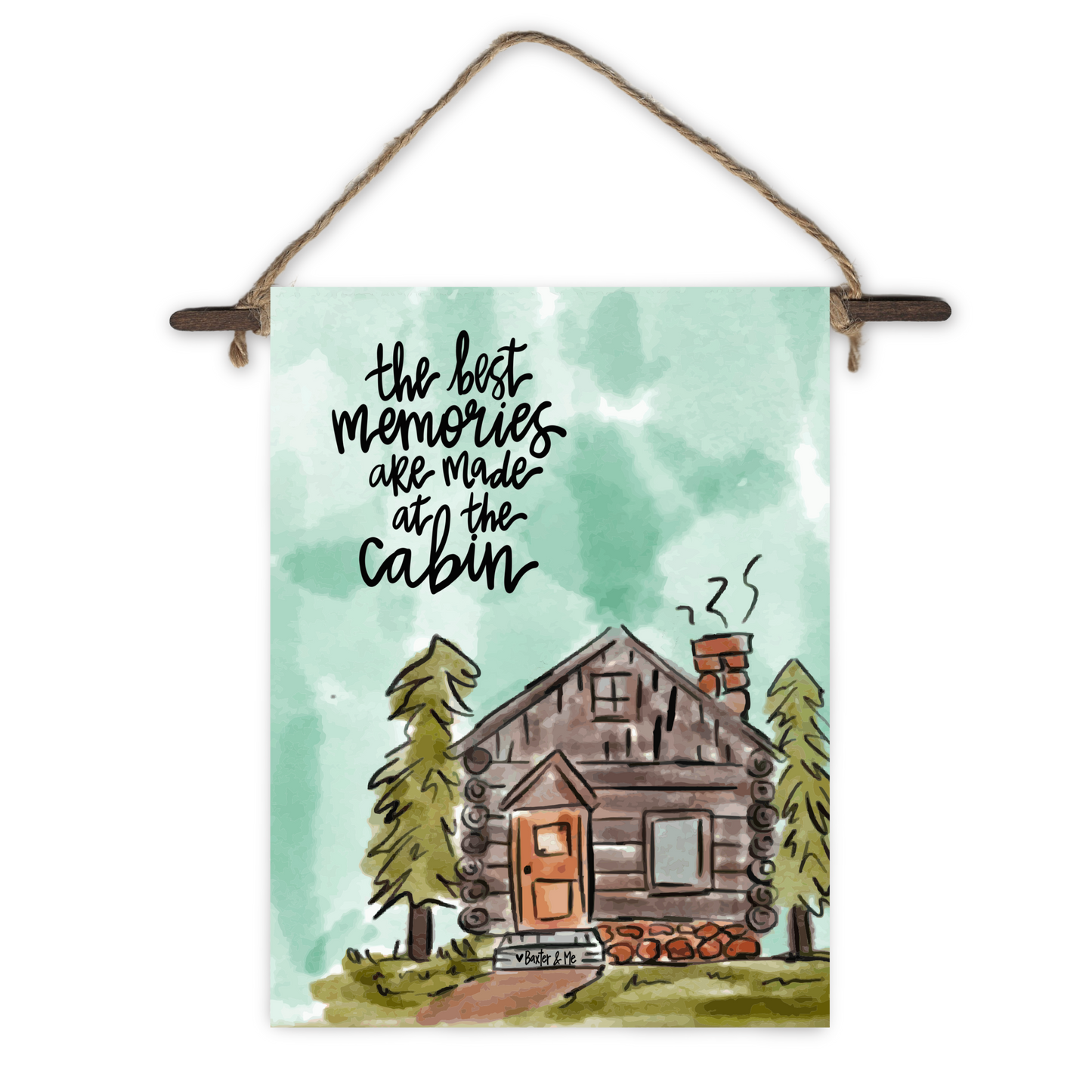 Cabin Memories Mini Wall Hanging