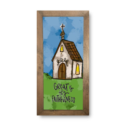 Great is Thy Faithfulness Church Framed Art