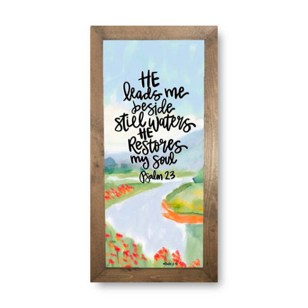 Still Waters Framed Art