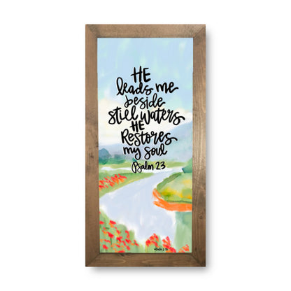 Still Waters Framed Art