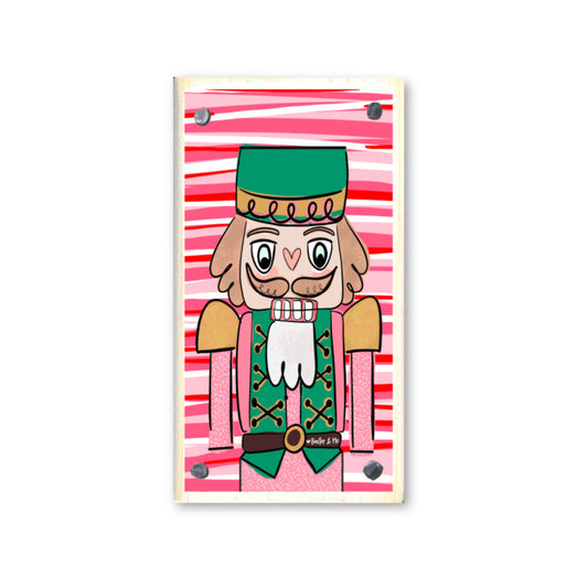 Pink Candy Nutcracker Happy Block