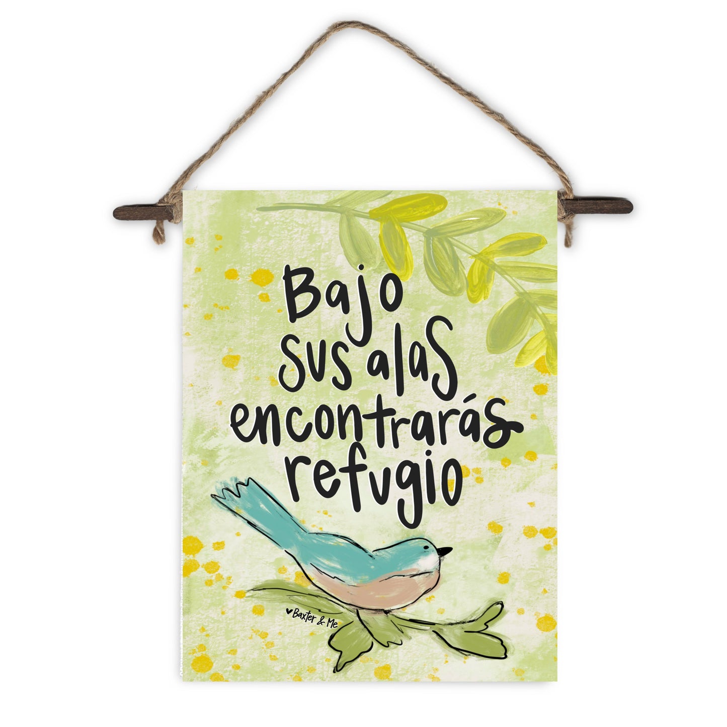 Bajo sus alas Mini Wall Hanging