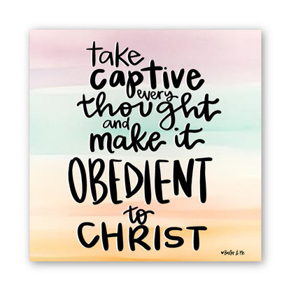 Take Captive Every Thought Wrapped Canvas
