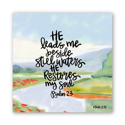 Still Waters Wrapped Canvas