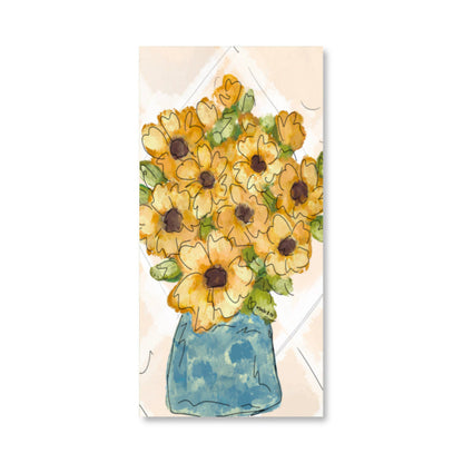 Golden Hour Booms Wrapped Canvas
