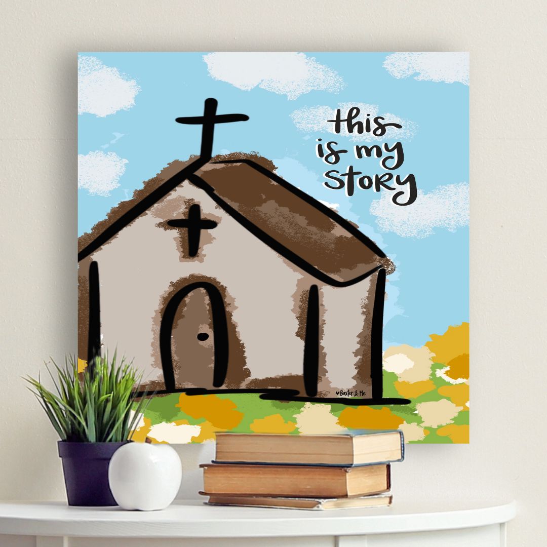 This is My Story Wrapped Canvas