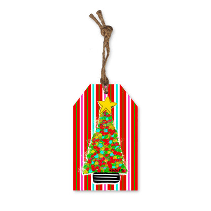 Dots & Stripes Tree of Cheer Ornament
