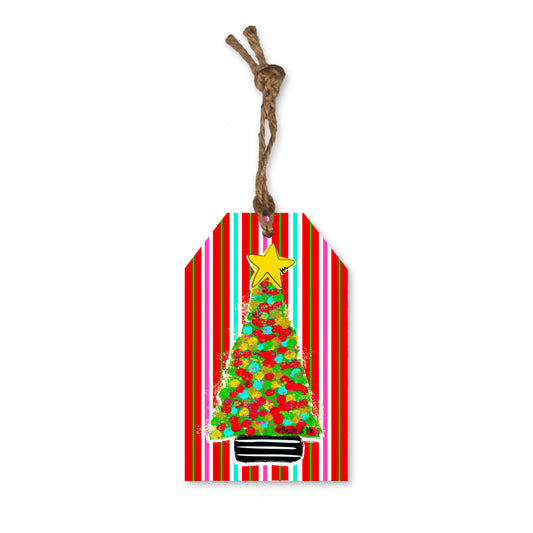 Dots & Stripes Tree of Cheer Ornament