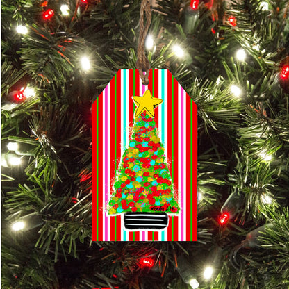 Dots & Stripes Tree of Cheer Ornament