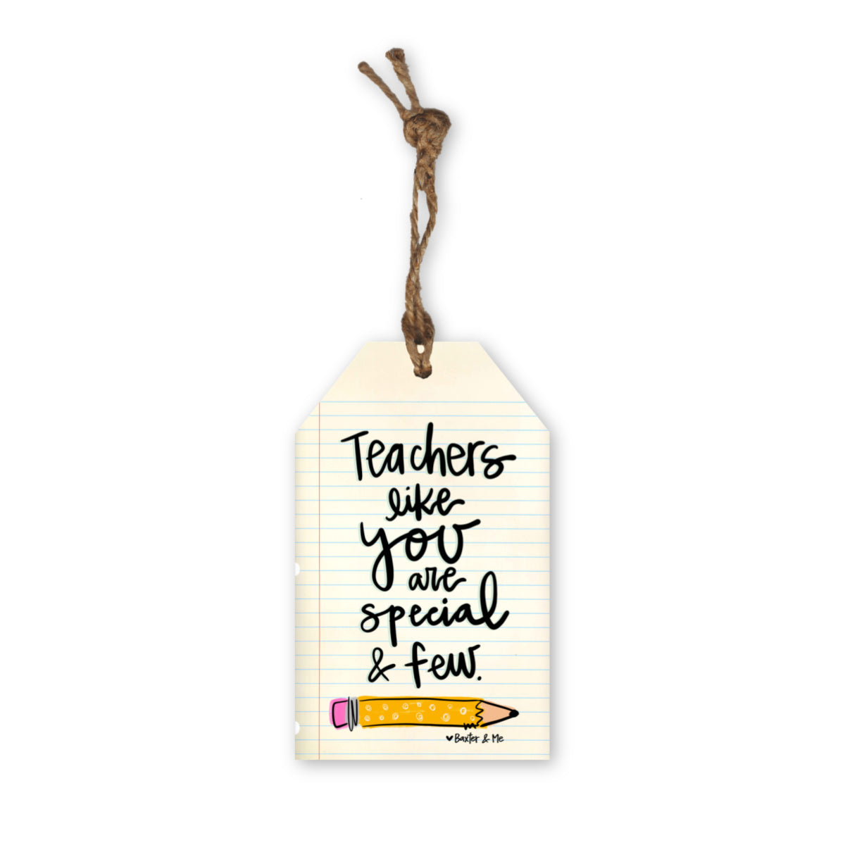 Teachers Like You Gift Tag Ornament