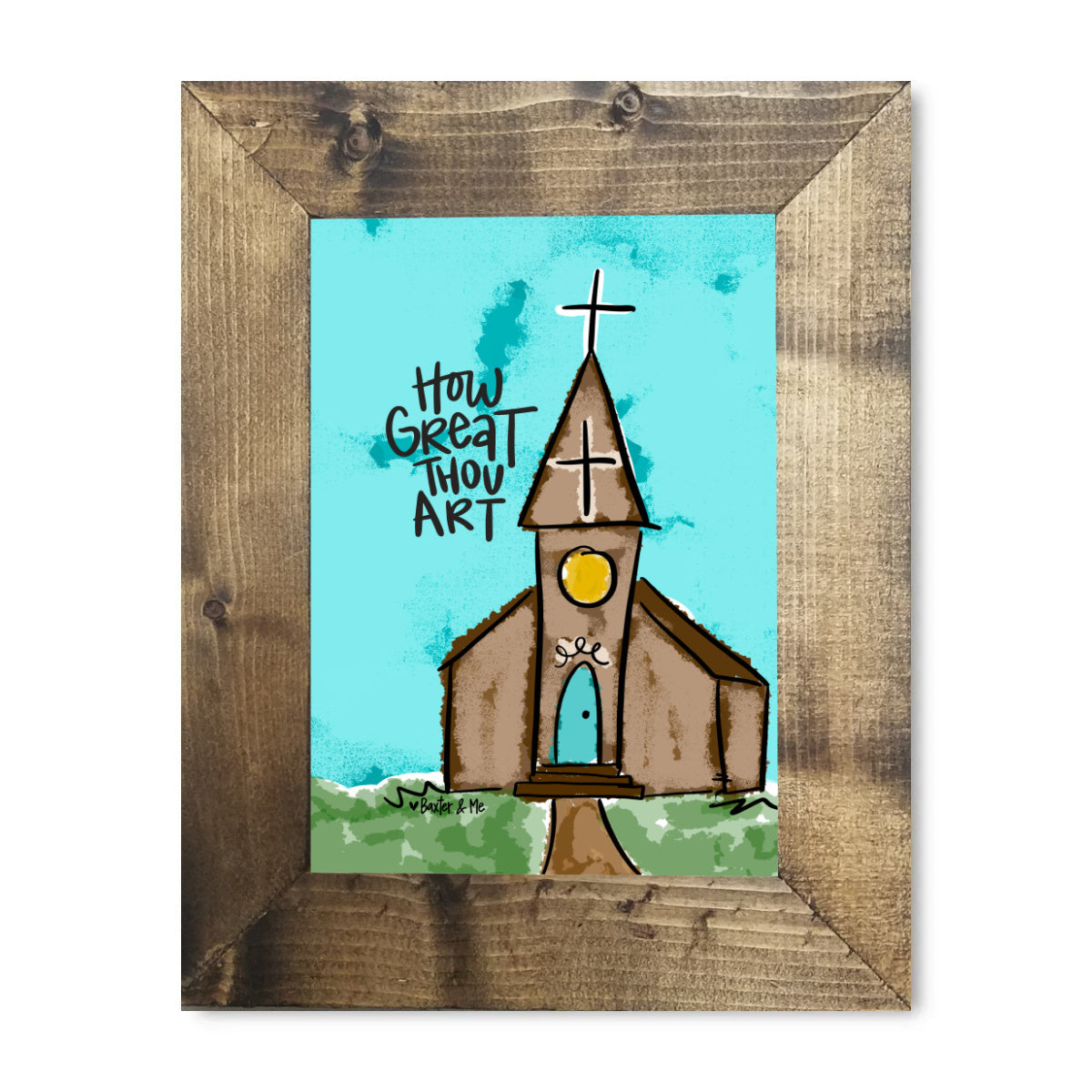 How Great Thou Art Church Framed Art