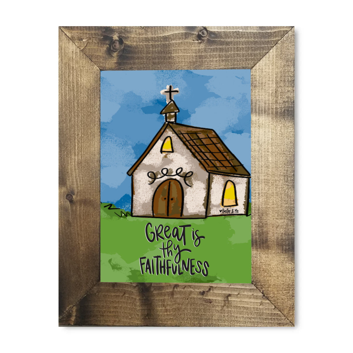 Great is Thy Faithfulness Church Framed Art