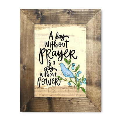 Power in Prayer Framed Art