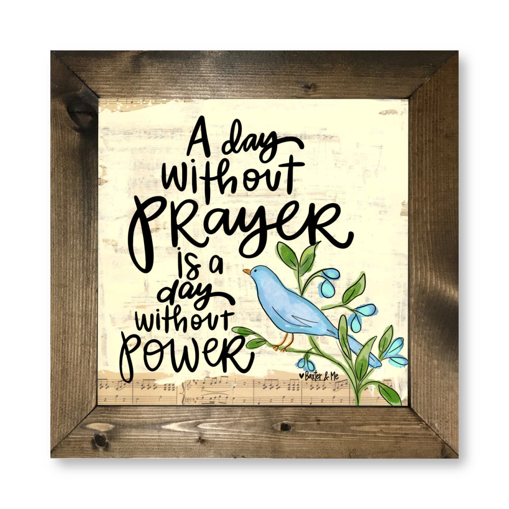 Power in Prayer Framed Art