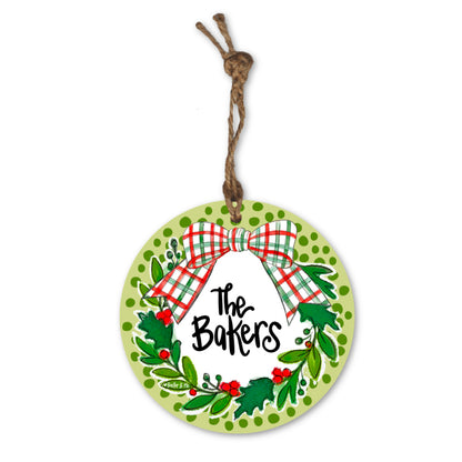 Jesus is the Reason Wreath Ornament