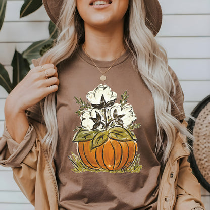 Cotton Pumpkin T-Shirt