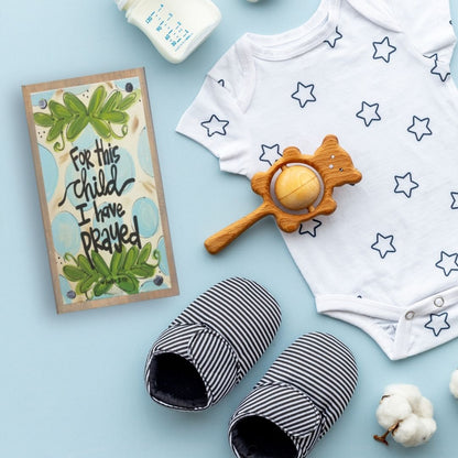 For This Child Boy Happy Block