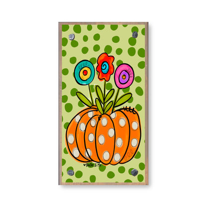 Dottie Bloom Pumpkin Happy Block