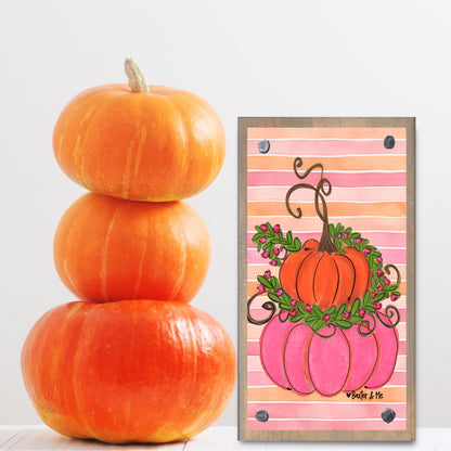 Sherbert Pumpkin Stack Happy Block
