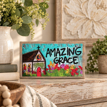 Amazing Grace Happy Block