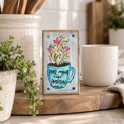 Cup of Ambition Happy Block