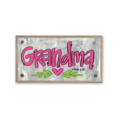 Grandma Happy Block