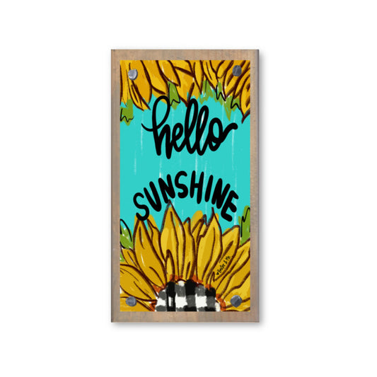 Hello Sunshine Happy Block