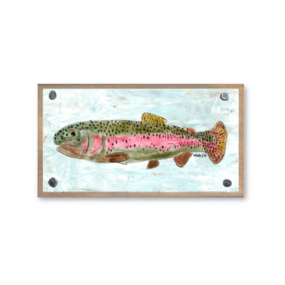 Rainbow Trout Happy Block