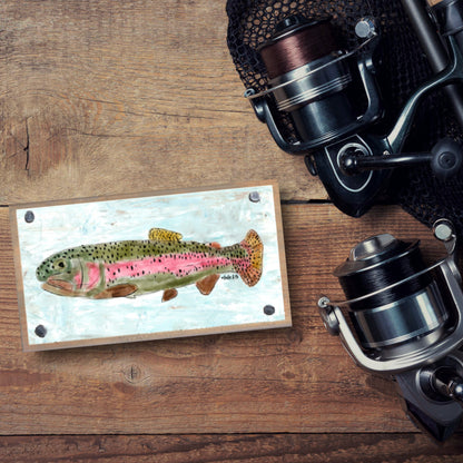 Rainbow Trout Happy Block